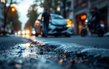 Incidente mortale sulla via Ardeatina con auto coinvolta