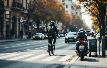 Ciclisti e monopattinisti in pericolo sulle strade italiane