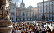 Papa Leone XIV durante il suo ministero in Italia