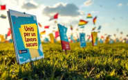 Manifestazione del Primo Maggio per un lavoro sicuro