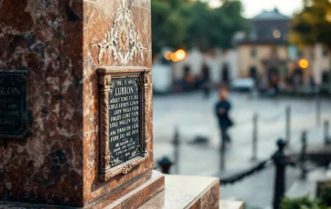 Immagine commemorativa di Giovanni Falcone e il suo impegno