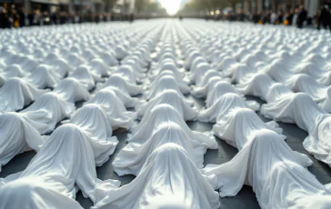Manifestazione a Milano per la solidarietà a Gaza