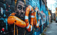 Murale di aleXsandro Palombo che simboleggia speranza