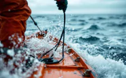 Immagine della nave Mare Jonio coinvolta nell'immigrazione