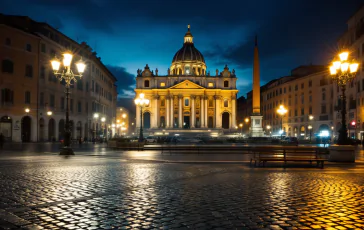 Immagine dei preparativi del Conclave per l'elezione del Papa