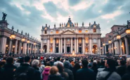 Papa Leone XIV durante il primo Regina Coeli