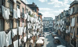 Mobilitazione a Roma con lenzuoli bianchi per Gaza