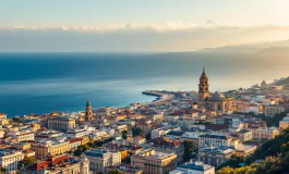 Manifestazione contro il ponte sullo Stretto a Reggio Calabria