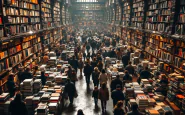Manifestazione durante il Salone del Libro di Torino