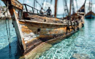 Il veliero Bayesian recuperato dopo l'affondamento