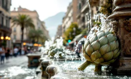 Fontana del Carciofo a Napoli dopo il restauro