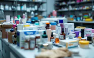 Immagine di cosmetici sequestrati in Calabria e Lazio