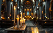 Il Papa in un momento di servizio umile e dedizione