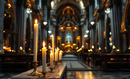 Il Papa in un momento di servizio umile e dedizione