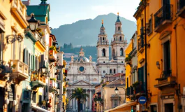 Telecamera di sorveglianza a Napoli per la sicurezza pubblica