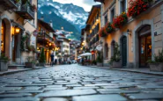 La sindaca di Merano con la fascia tricolore in mano