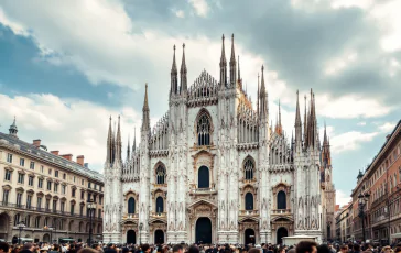 Immagine del Duomo di Milano, luogo della tragedia