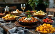 Interno della taverna di Casa Poggi a Garlasco