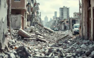 Immagine di emergenza dopo terremoto ai Campi Flegrei