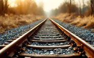Immagine della scena dell'incidente ferroviario a Codogno