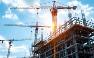 Immagine di un cantiere edile dopo un incidente mortale