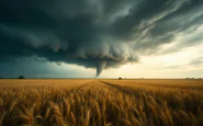 Tromba d'aria che colpisce Buja in Friuli Venezia Giulia