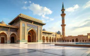 Bambini in visita a un centro islamico a Treviso