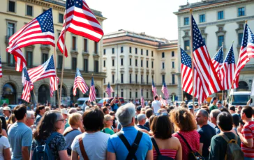 cittadini americani in piazza carignano contro lautoritarismo di trump 1749911146 364x230