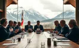 friedrich merz al g7 affronta tre crisi globali con fermezza 1750066162 265x160