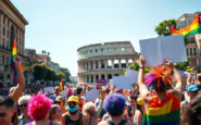 il pride di roma 2025 riunisce un milione di persone per i diritti civili 1749955885