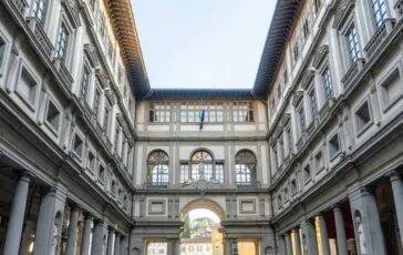 turista Uffizi