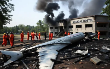 incidente aereo il boeing 787 di air india provoca 241 vittime 1749775222 364x230