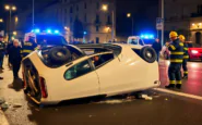 incidente drammatico microcar si ribalta a roma quattro giovani in 1749558507