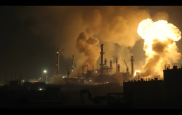israele lancia un attacco alle strutture energetiche iraniane nel 2025 1749987647 364x230