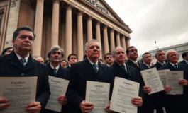 proteste dei magistrati a milano contro la riforma di nordio nel 2025 1749569951 265x160