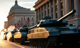 washington celebra il 250 compleanno dellesercito con una parata controversa 1749959609 265x160