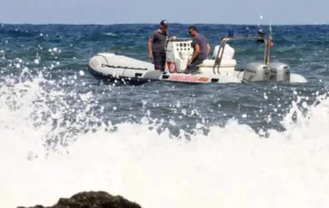 peschereccio affondato anzio