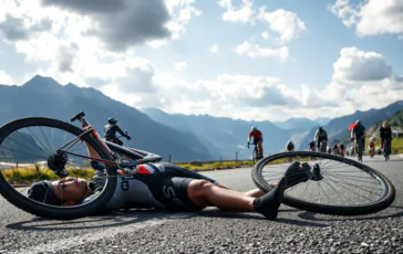 incidente scioccante al giro della valle daosta ciclista in gravissime condizioni 1752717637 364x230