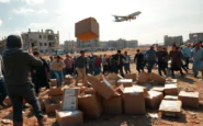 lanci di cibo su gaza un gesto significativo o solo propaganda python 1753451201