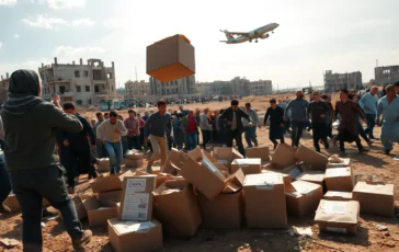 lanci di cibo su gaza un gesto significativo o solo propaganda python 1753451201 364x230