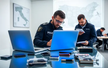 polizia smaschera un vasto giro di truffe online in campania 1752392909 364x230
