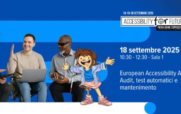 accessibility for future 2025 locandina seminari accessibilita digitale 18 settembre 364x230