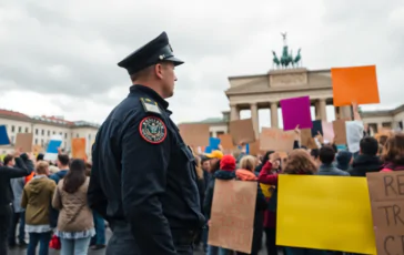 arresti in germania durante la protesta per i giornalisti di al jazeera python 1754948670 364x230