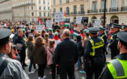 arresti massivi in gran bretagna dopo il divieto di palestina action python 1755303394