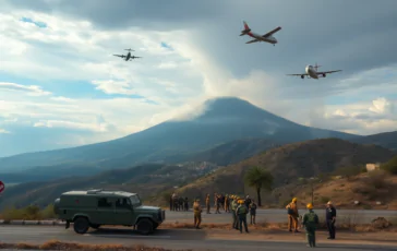 emergenza incendi sul vesuvio lesercito in campo python 1754737707