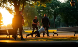 fermato laggressore di una violenza nel parco di roma python 1756222155 265x160