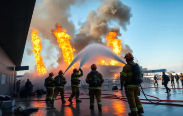 fiamme al terminal 1 di malpensa caos e danni ingenti python 1755695804 364x230