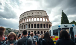 guida turistica colpita da malore e deceduta al colosseo python 1755728310 265x160