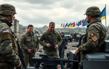il ruolo delleuropa nellassistenza militare allucraina rispetto agli stati uniti python 1756346433