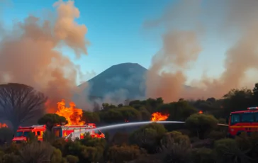 incendi sul vesuvio lurgente intervento della protezione civile python 1754761768